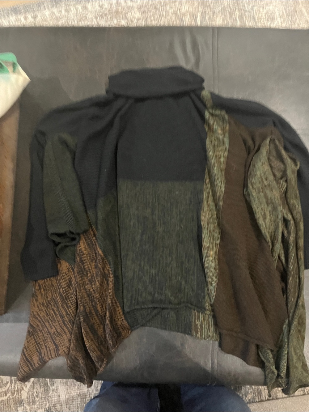 Curio New York Vintage 2010 Poncho Sweater